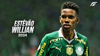 Estêvão Willian 2024  The Future of Brazil  Skills Goals amp Assists  HD [upl. by Kcirtap]