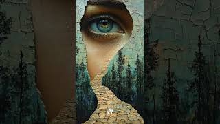 surrealism eyes shortvideo shortsyoutube shortsvideo ai art surrealism viralvideo viral [upl. by Tommi336]