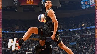 Juan ToscanoAnderson First Dunk  Round 1  2022 NBA Dunk Contest [upl. by Ecnahc]