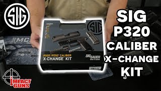 Sig P320 Caliber XChange Kit Installation  Range Test [upl. by Agemo55]