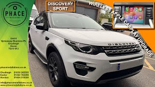 Discovery Sport  Apple CARPLAY Upgrade  from Phace Installations [upl. by Lynad]