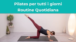 Pilates per tutti i giorni  Routine Quotidiana  35 Minuti  Esercizi di Pilates a Casa [upl. by Ahso]