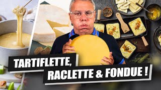 TARTIFLETTE RACLETTE amp FONDUE COMMENT NE PAS EXPLOSER LES COMPTEURS [upl. by Sekofski394]