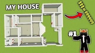 Minecraft How To Build A Modern Mansion House Tutorial 1 [upl. by Enelyahs113]