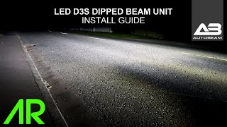 AUTOBEAM LED PERFORMANCE D3S DIPPED BEAM UNIT INSTALL  FOCUS RS [upl. by Diva803]