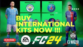 EA SPORTS FC 24  How to buy international kits  FIFA ULTIMATE TEAM UT [upl. by Posehn]