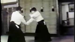 Morihiro Saito Sensei shihonage [upl. by Ahsinaj227]