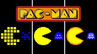 All the Intermissions of almost All PacMan Versions ☕🥠 [upl. by Demaria578]