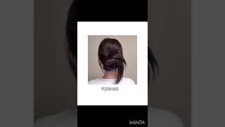 Tutorial hairstyle haiinshot [upl. by Eugenie959]