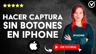 Cómo Hacer una CAPTURA DE PANTALLA SIN BOTONES en iPhone  📱 Método Secreto 📱 [upl. by Nairim]