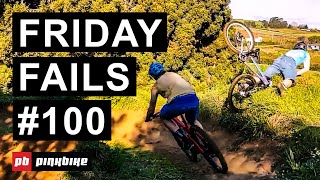 Friday Fails 100  The Ultimate Compilation of the Best MTB Crashes [upl. by Mainis755]