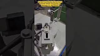 Eye Bolt Hook Bending Machine By TL PATHAK GROUP [upl. by Aelgna]