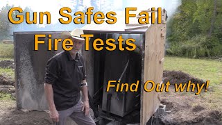 Gun Safes Fire Test  Dont Believe Fire Ratings [upl. by Lamdin]