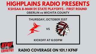 KSHSAA 8MAN D1 STATE PLAYOFFS FIRST ROUND  Oberlin Football vs Wichita County  AUDIO ONLY [upl. by Amaral]