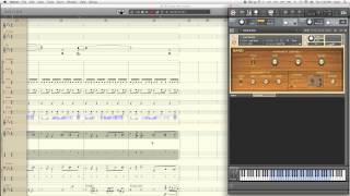 Notion 4 Recording MIDI CC Data to Sequencer Staffs [upl. by Nylrebma900]