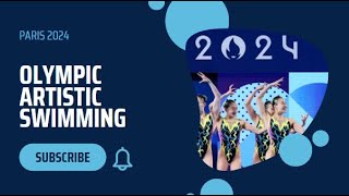 Olympic Artistic Swimming  PARIS 2024 [upl. by Philipps]