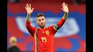 Sergio Ramos responds to Wembley boos after he was a bused by England fans over Mohamed Salah [upl. by Slyke]