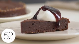 Kladdkaka Swedish Gooey Chocolate Cake [upl. by Nicoline]