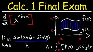 Calculus 1 Final Exam Review [upl. by Cuhp449]