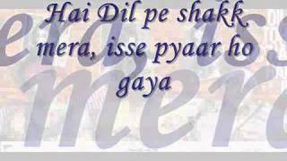 Abhi Kuch Dino Se Lyrics [upl. by Boothe]