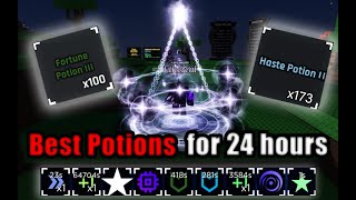 What I Got in 24 Hours Using The BEST Potions in Sols RNG  Era 6 [upl. by Hellman642]