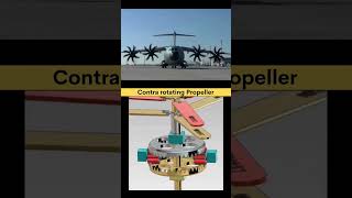 Counter Rotating Propeller 🔃 aircraft propeller cad 3ddesign animation solidworks airplane [upl. by Hillegass]