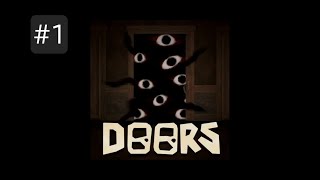 horror game with some friends  1  Roblox  Gameplay  DOORS [upl. by Marciano534]