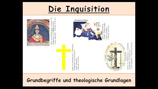 Die Inquisition Grundbegriffe und theologische Grundlagen Häresie  Ketzer  Mittelalter [upl. by Elleimac]