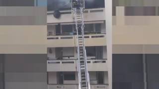 Leservideo vom Brand in Feldkirch [upl. by Estren]