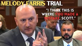 Melody Farris Trial Pt 144  Scott Farris Cross Examination Contd [upl. by Donaugh]