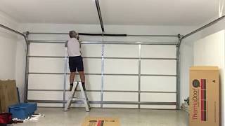 ThermaDoor Garage Door Insulation  Time Lapse Installation [upl. by Dumond155]