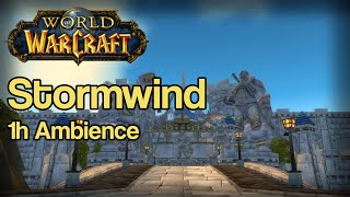 World of Warcraft  Stormwind 1h Relaxing Ambience [upl. by Ahsiemaj589]