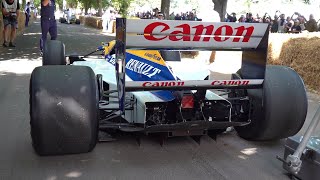 BEST OF FORMULA 1 SOUNDS Goodwood Festival of Speed [upl. by Arvad]