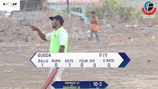 MEGA FINAL  VAISHNAVI XI vs ABHINAV XI  KHALAPUR PREMIER LEAGUE KPL  2018 [upl. by Nwahsak]