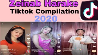 ZEINAB HARAKE TIKTOK COMPILATION 2020 WHILE ON QUARANTINE  UPDATED [upl. by Marceau]