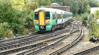 Trains at Purley  26 October 2021  Part Two  The Caterham and Tattenham Corner services [upl. by Clausen]