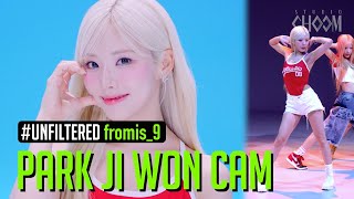 UNFILTERED CAM fromis9 PARK JIWON박지원 Supersonic 4K  STUDIO CHOOM ORIGINAL [upl. by Jolda]