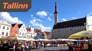 Tallinn Estonia  HD Video Tour of the City [upl. by Oker]