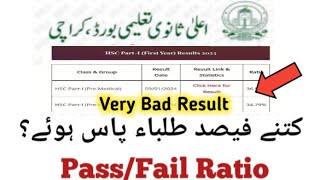 Karachi board 11th class result 2023  how to check bsek 1st year result 2023 karachi board hsc [upl. by Froemming]