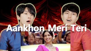 Amazed by Deepikas beauty  Aankhon Mein Teri Reaction by Korean Dost  Om Shanti Om [upl. by Kristian]