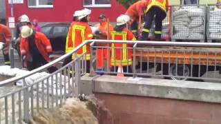 Malsch Baden Hochwasser den 01  02062013 [upl. by Alves]