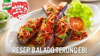 Resep Royco  Balado Terong Ebi [upl. by Ardekahs]