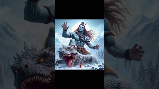 Lord Shiva Vs Gaint monsters Who will winshiva lordshiva hybrid animals animalfusion shorts [upl. by Chimene]