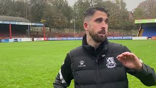 REACTION  Max Kretzschmar speaks after the 20 win away at Aldershot Town [upl. by Ynneh]