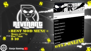 Best Paid Mod Menu for GTA 5 Online Revenant Undetected and Safe Modding Palace [upl. by Antonius983]