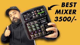 Best Audio Mixer  Xtreme Acoustics XAMXB4 Review amp Test  Mixer For Home Studio Setup [upl. by Anaili]