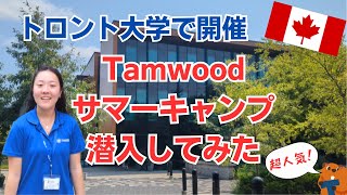 【7～17歳対象】超人気！トロント大学で開催されるTamwoodサマーキャンプに潜入してみた！ [upl. by Flowers960]