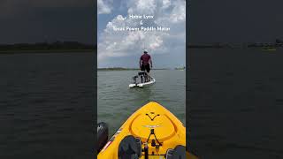 Hobie Lynx Kayak With Texas Paddle Power Electric Motor [upl. by Lutim]