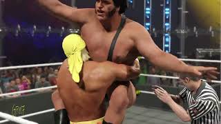 WWE2k24 2024 08 28 GPWF  EP 002  Pt 8  Hulk Hogan VS Andre The Giant GPWF Heavyweight Champions [upl. by Ifill]