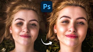 High End Retouching and Smoothing Skin in Adobe Photoshop [upl. by Annehs]